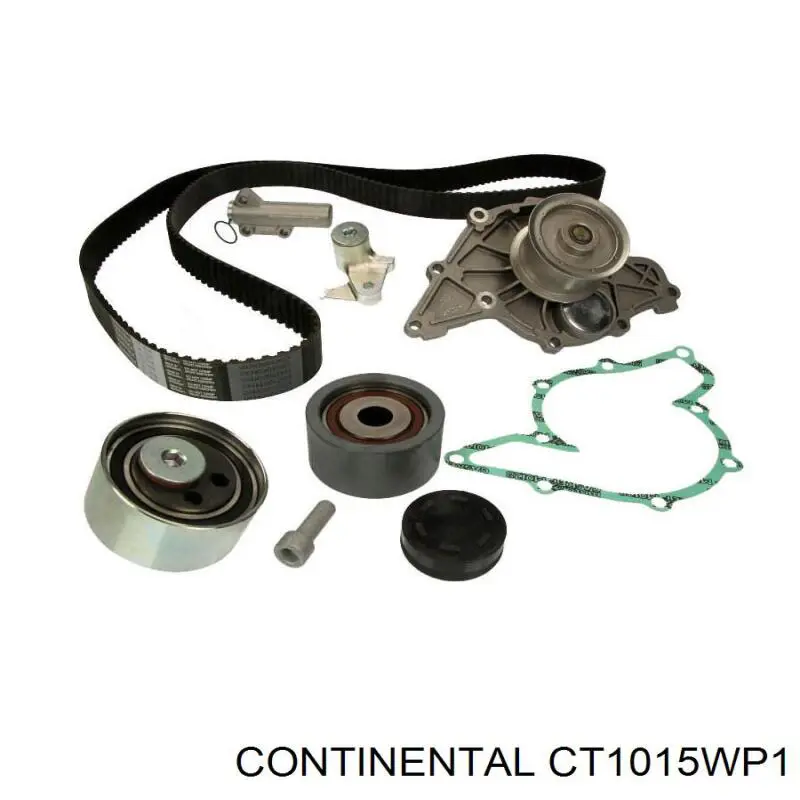 Pasek rozrządu, zestaw Continental/Siemens CT1015WP1 cena, od 357,91 USD