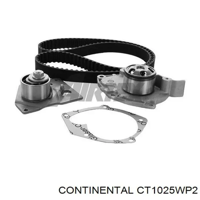 Pasek rozrządu, zestaw Continental/Siemens CT1025WP2 cena, od 144,24 USD
