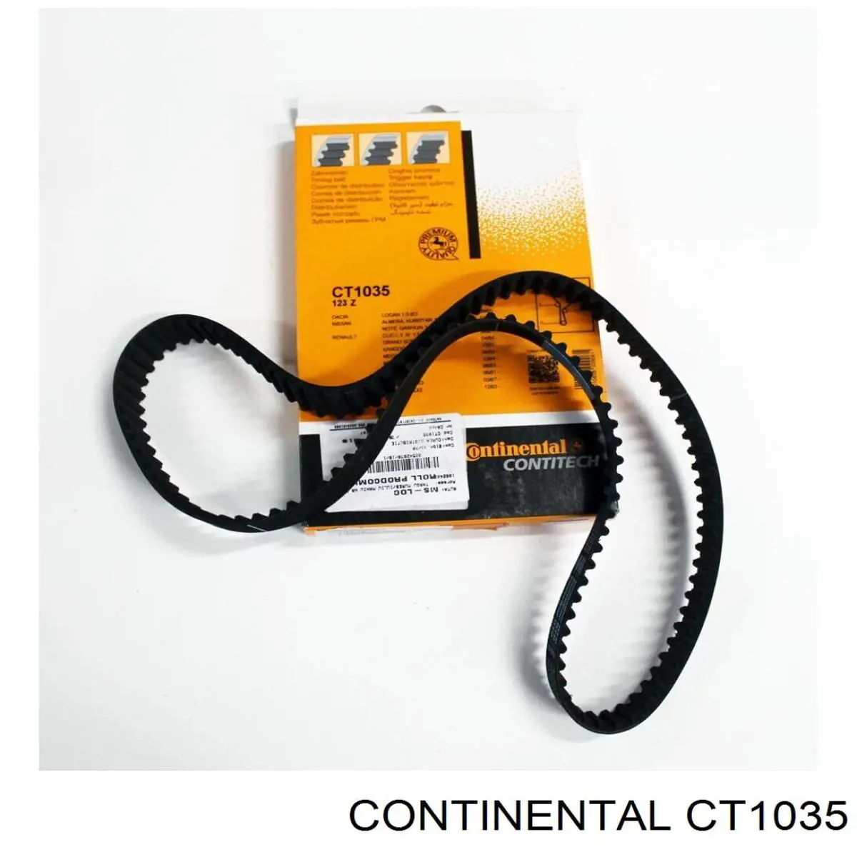 Do koszyka CT1035 Continental/Siemens Pasek rozrządu