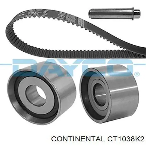 Pasek rozrządu, zestaw Continental/Siemens CT1038K2 cena, od 115,02 USD