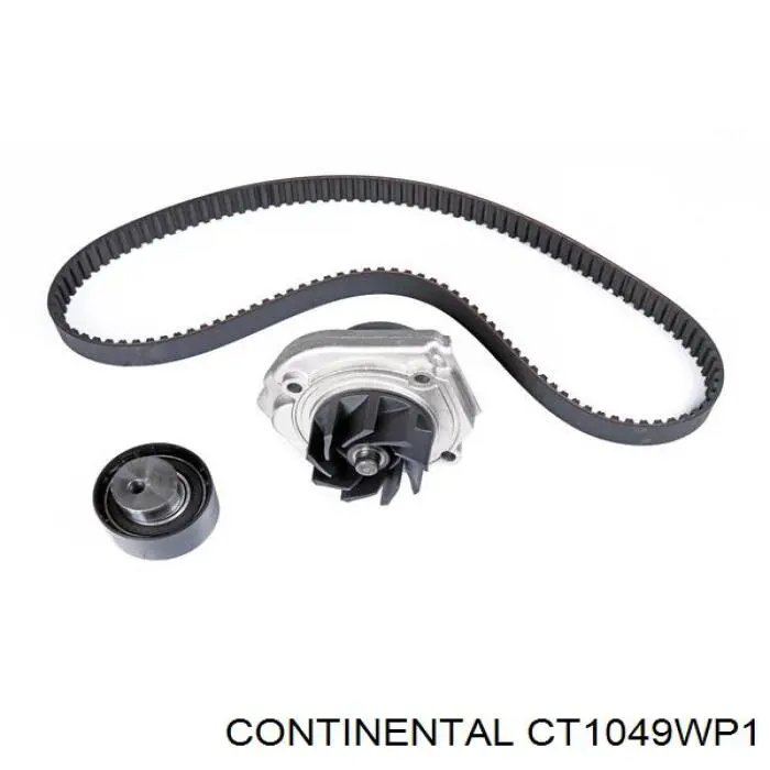 Pasek rozrządu, zestaw Continental/Siemens CT1049WP1 cena, od 97,28 USD