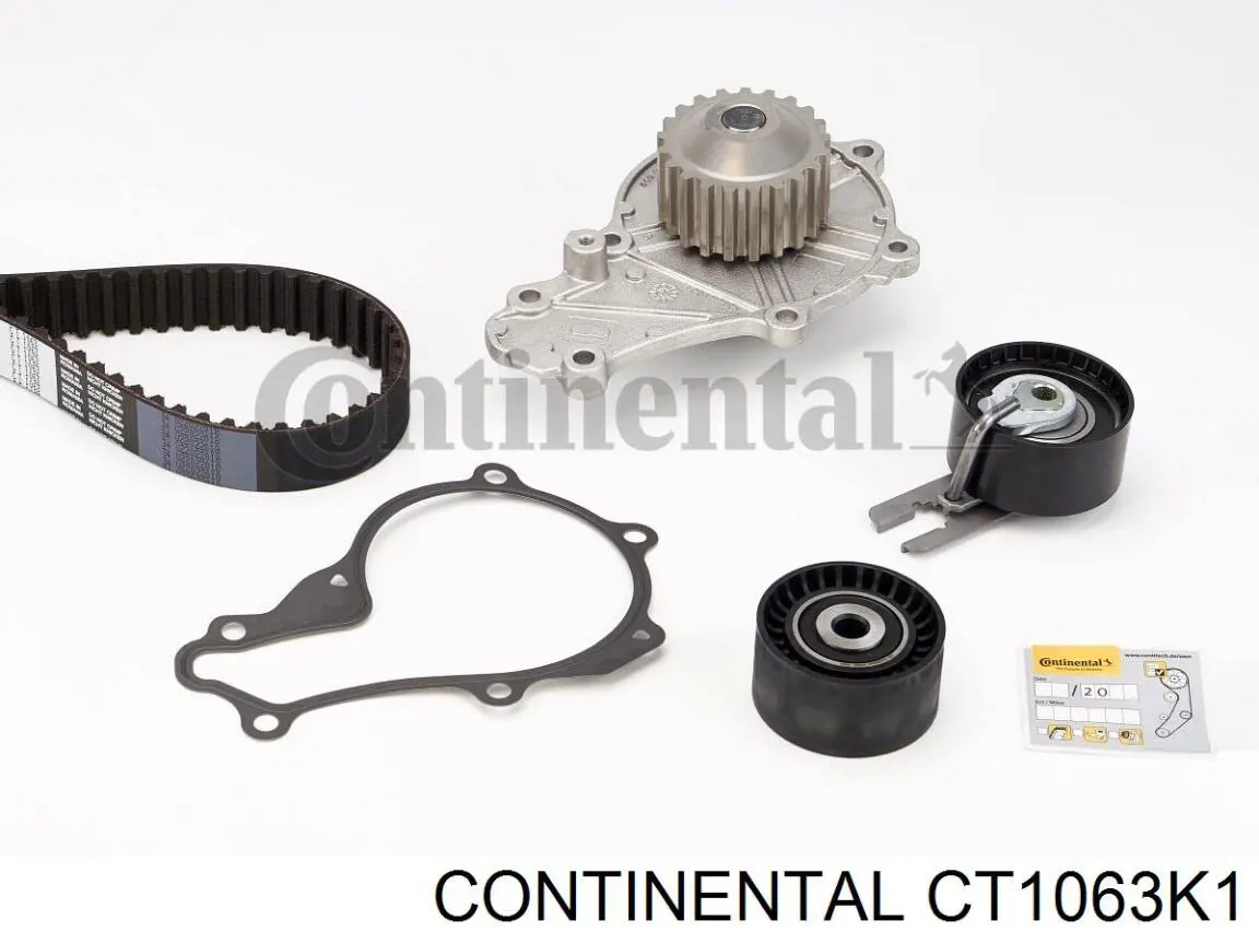 Pasek rozrządu, zestaw Continental/Siemens CT1063K1 cena, od 78,62 USD