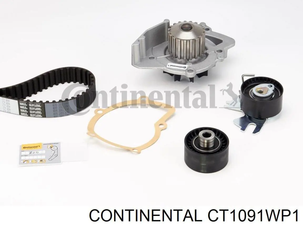 Pasek rozrządu, zestaw Continental/Siemens CT1091WP1 cena, od 119,95 USD