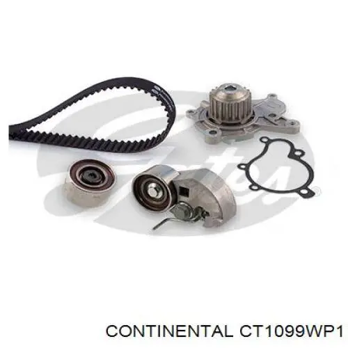 Pasek rozrządu, zestaw CT1099WP1 Continental/Siemens