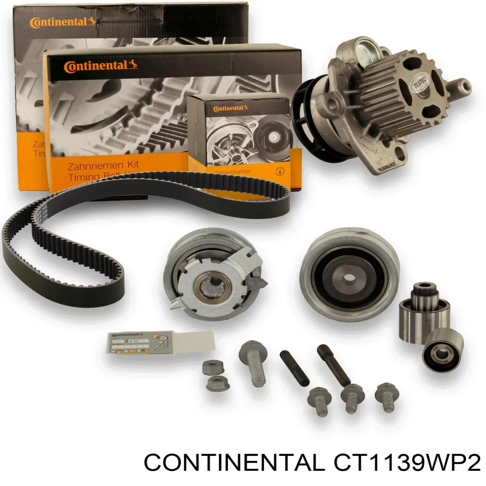 Do koszyka CT1139WP2 Continental/Siemens Pasek rozrządu, zestaw
