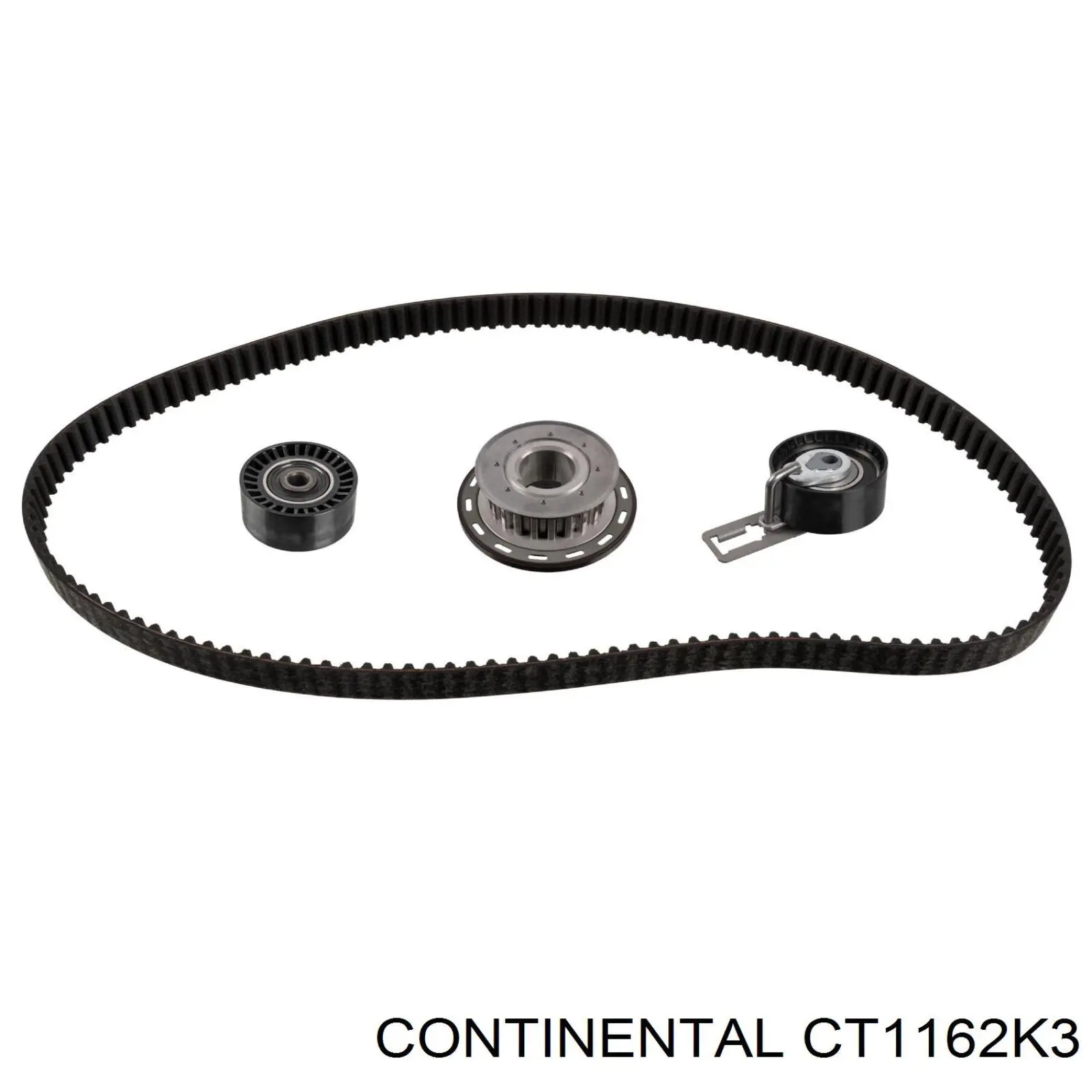 CT1162K3 Continental/Siemens pasek rozrządu, zestaw