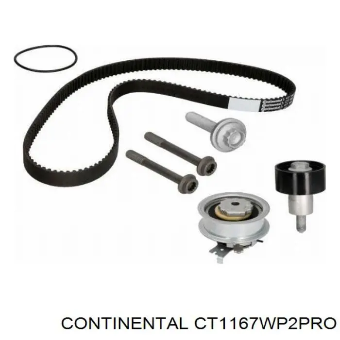Do koszyka CT1167WP2PRO Continental/Siemens Pasek rozrządu, zestaw