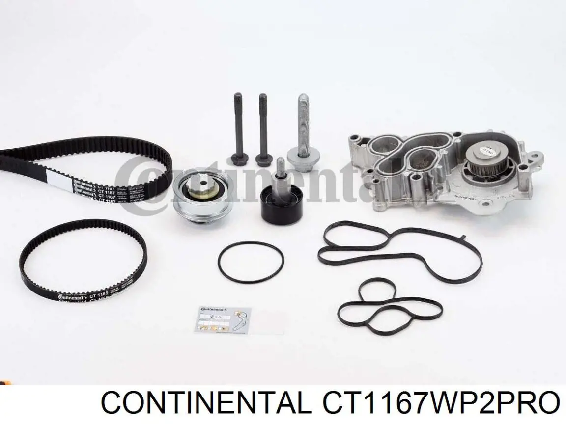 CT1167WP2PRO Continental/Siemens Pasek rozrządu, zestaw