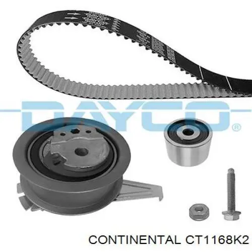 Pasek rozrządu, zestaw Continental/Siemens CT1168K2 cena, od 131,36 USD