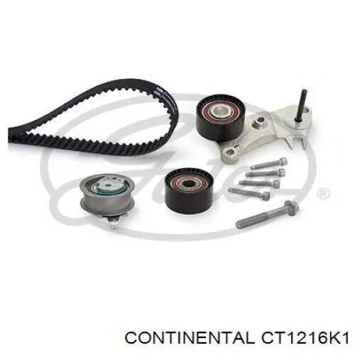 Pasek rozrządu, zestaw Continental/Siemens CT1216K1 cena, od 177,29 USD