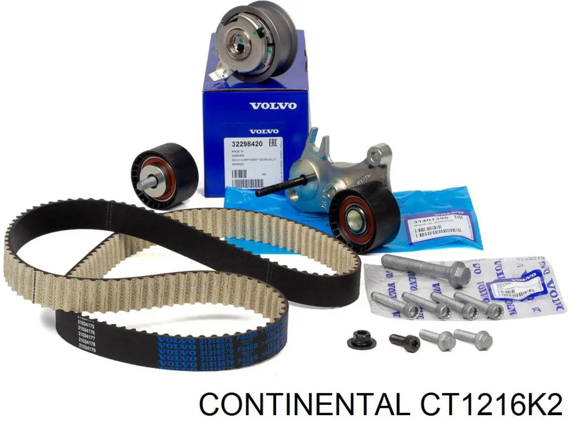 Pasek rozrządu, zestaw Continental/Siemens CT1216K2 cena, od 210,01 USD