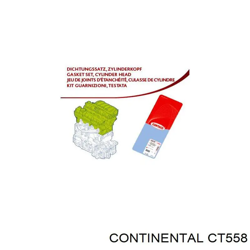 CT558 Continental/Siemens Pasek rozrządu
