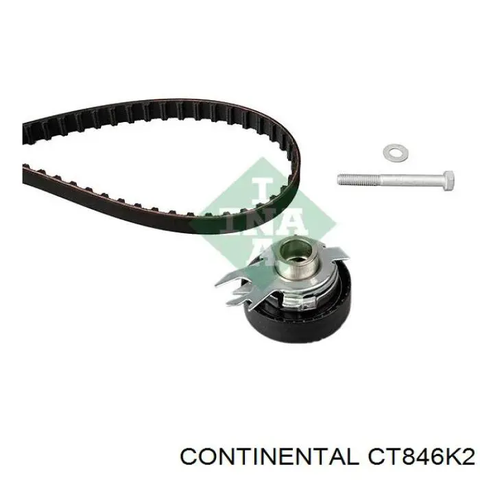 Pasek rozrządu, zestaw Continental/Siemens CT846K2 cena, od 64,26 USD