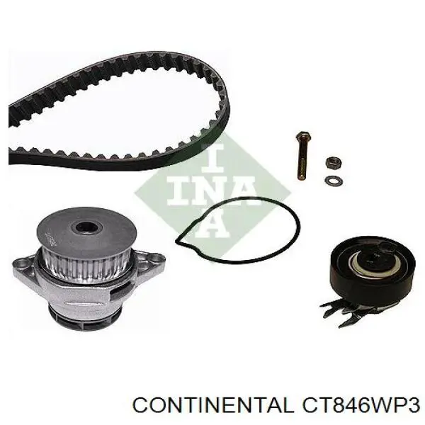 CT846WP3 Continental/Siemens Pasek rozrządu, zestaw