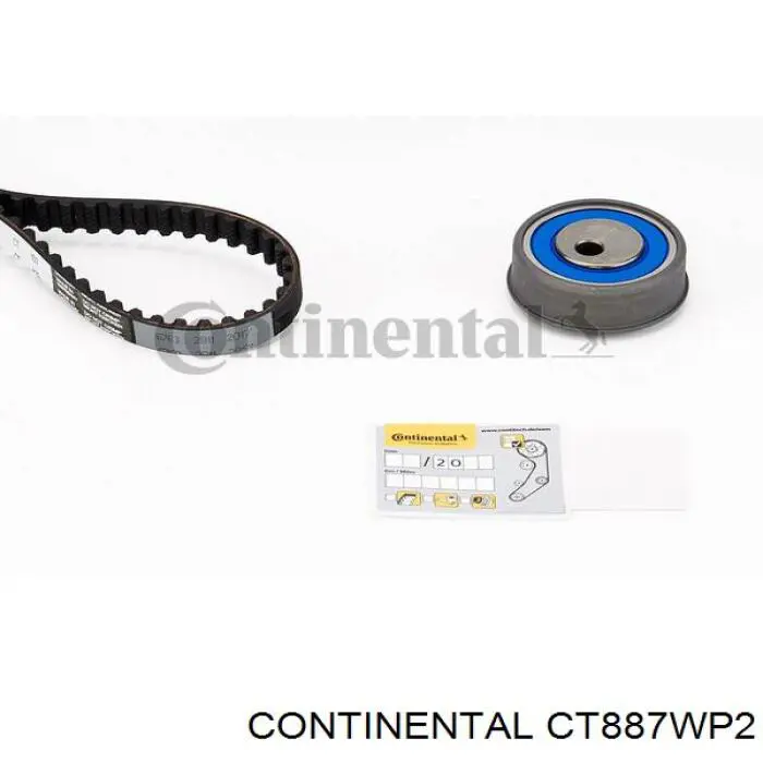 Do koszyka CT887WP2 Continental/Siemens Pasek rozrządu, zestaw