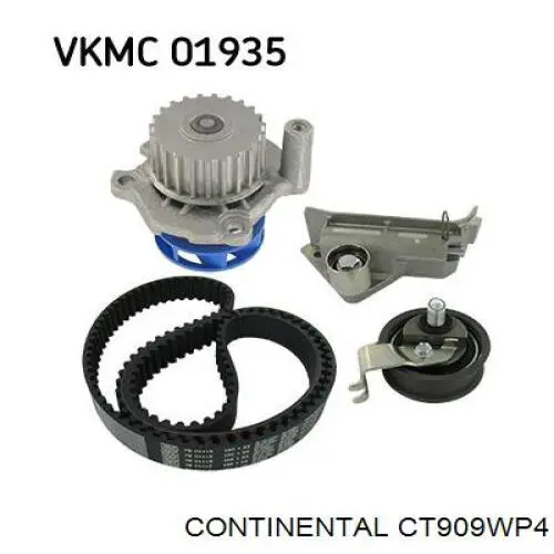 Do koszyka CT909WP4 Continental/Siemens Pasek rozrządu, zestaw