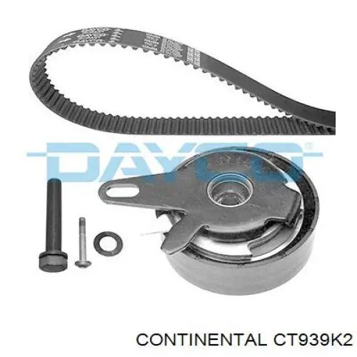 Pasek rozrządu, zestaw Continental/Siemens CT939K2 cena, od 93,71 USD