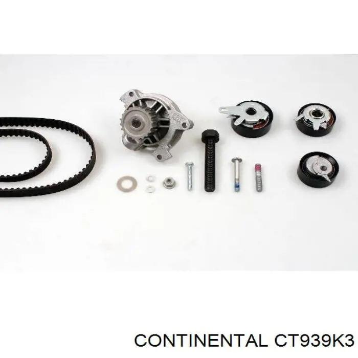 Pasek rozrządu, zestaw Continental/Siemens CT939K3 cena, od 102,62 USD