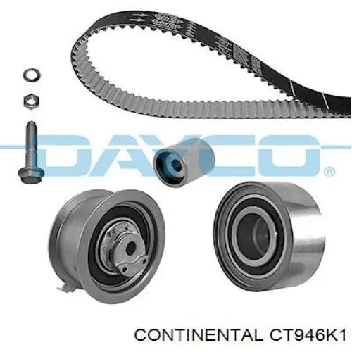 Pasek rozrządu, zestaw Continental/Siemens CT946K1 cena, od 155,72 USD