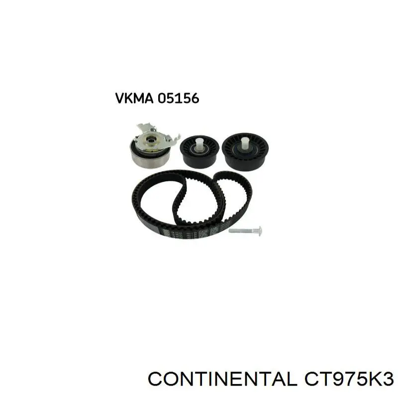 Pasek rozrządu, zestaw Continental/Siemens CT975K3 cena, od 92,20 USD