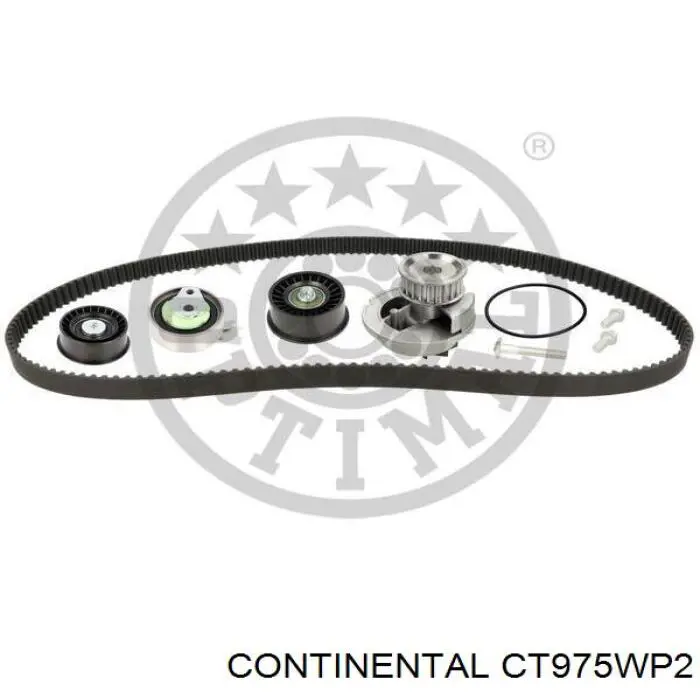 Pasek rozrządu, zestaw Continental/Siemens CT975WP2 cena, od 132,86 USD