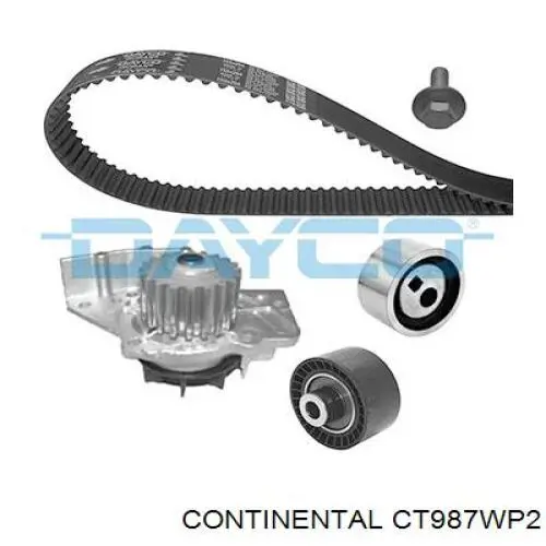 CT987WP2 Continental/Siemens pasek rozrządu, zestaw