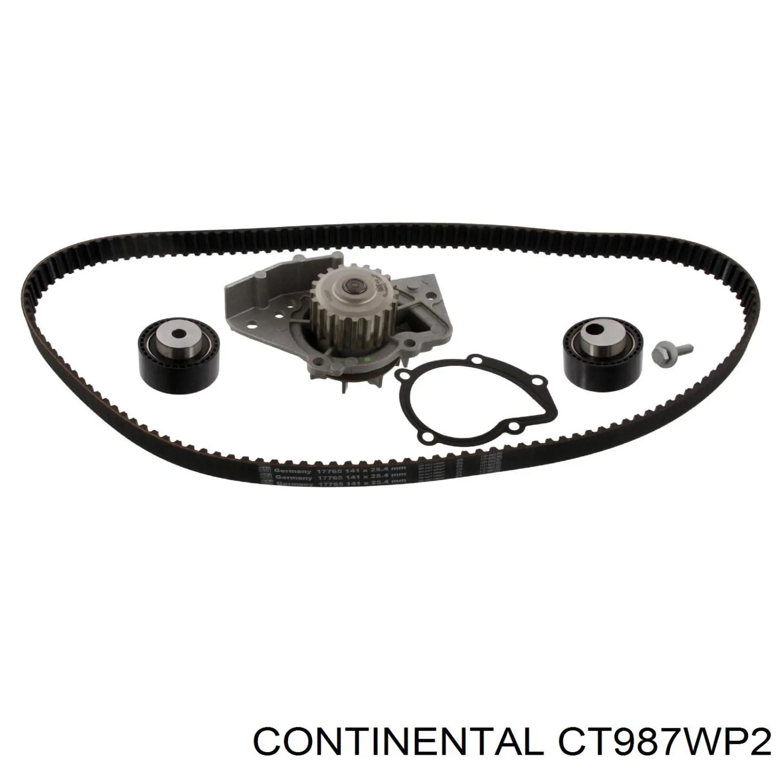 Pasek rozrządu, zestaw Continental/Siemens CT987WP2 cena, od 115,29 USD
