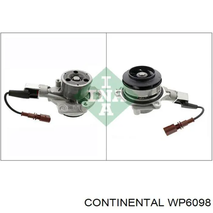 Do koszyka WP6098 Continental/Siemens Pompa chłodząca wodna