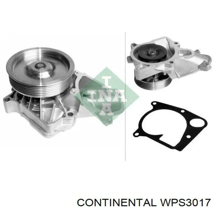 Do koszyka WPS3017 Continental/Siemens Pompa chłodząca wodna