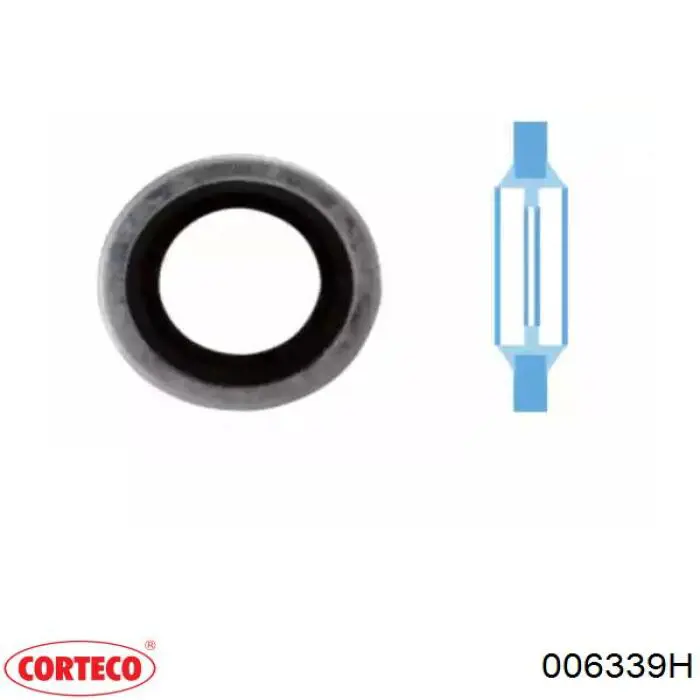 Uszczelka korka miski olejowej Corteco 006339H cena, od 0,61 USD