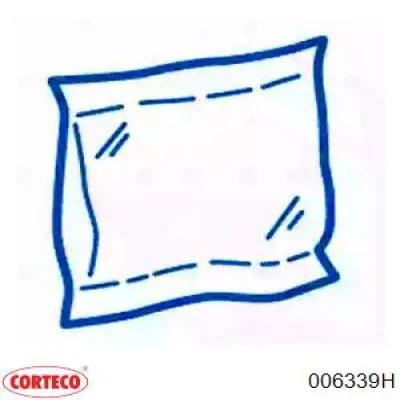 Do koszyka 006339H Corteco Uszczelka korka miski olejowej