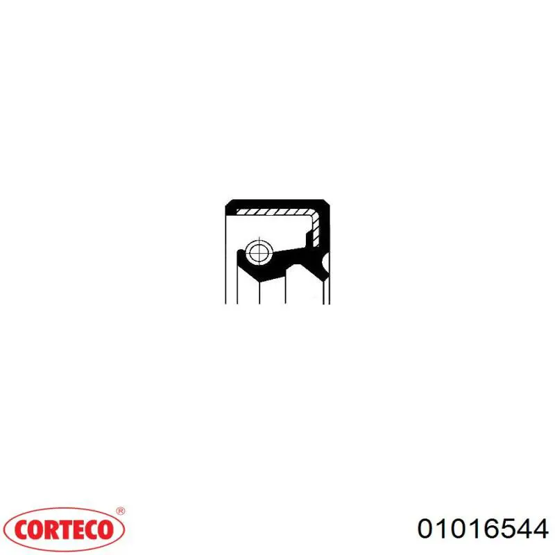 01016544 Corteco Uszczelniacz maglownicy/mechanizmu kierowniczego (patrz wymiary)
