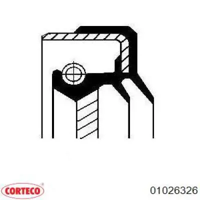 01026326 Corteco Uszczelniacz końcówki reduktora mostu tylnego