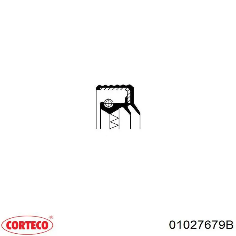 Uszczelniacz półosi mostu przedniego Corteco 01027679B cena, od 4,60 USD