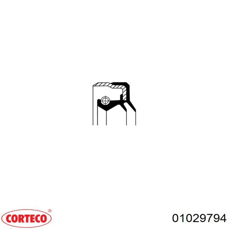 Do koszyka Uszczelniacz półosi mostu przedniego Mercedes C  S203