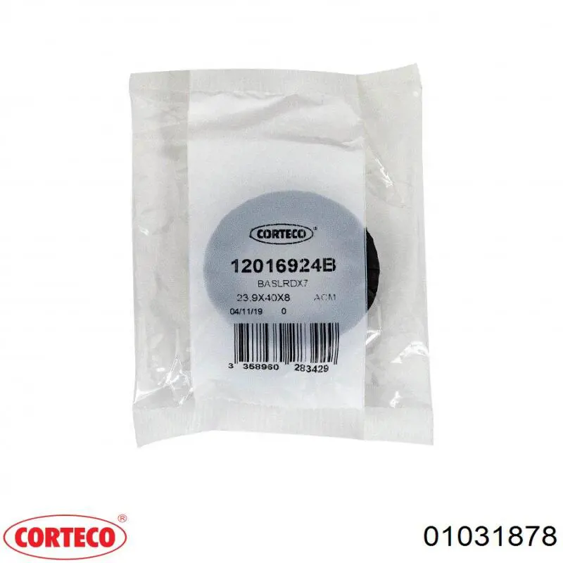 Uszczelniacz reduktora mostu przedniego Corteco 01031878 cena, od 10,03 USD