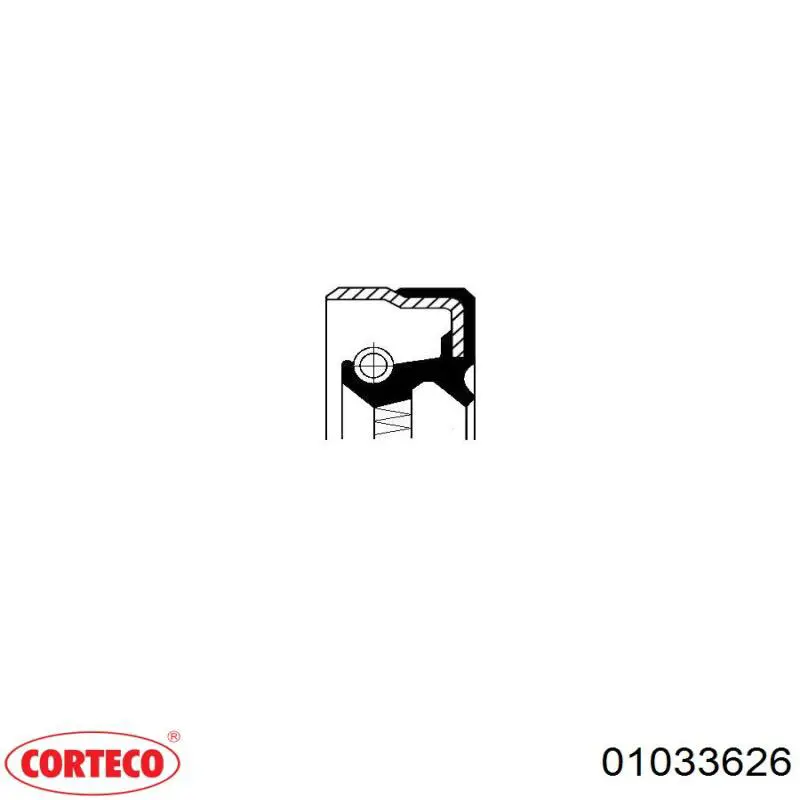 Uszczelniacz reduktora mostu tylnego Ford 6107894 cena, od 15,62 USD