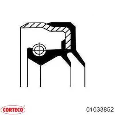 Uszczelniacz automatycznej/mechanicznej slrzyni biegów (wału wejściowego/sprzęgłowego) Corteco 01033852 cena, od 6,81 USD