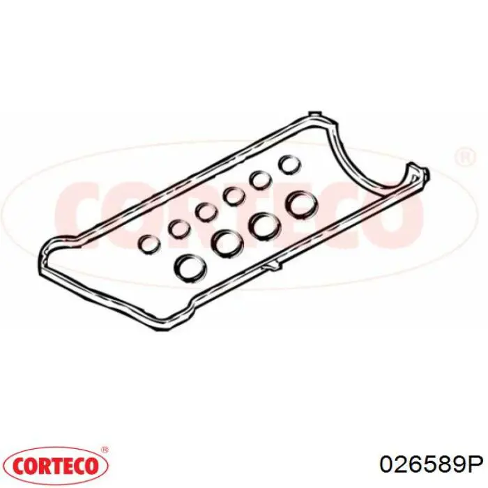 Uszczelka pokrywy zaworowej silnika Corteco 026589P cena, od 12,60 USD