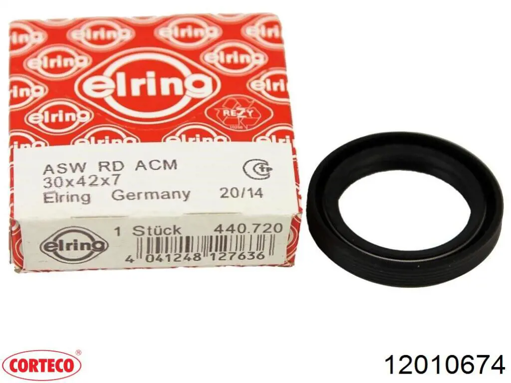 Uszczelniacz wałka rozrządu silnika Corteco 12010674 cena, od 4,16 USD