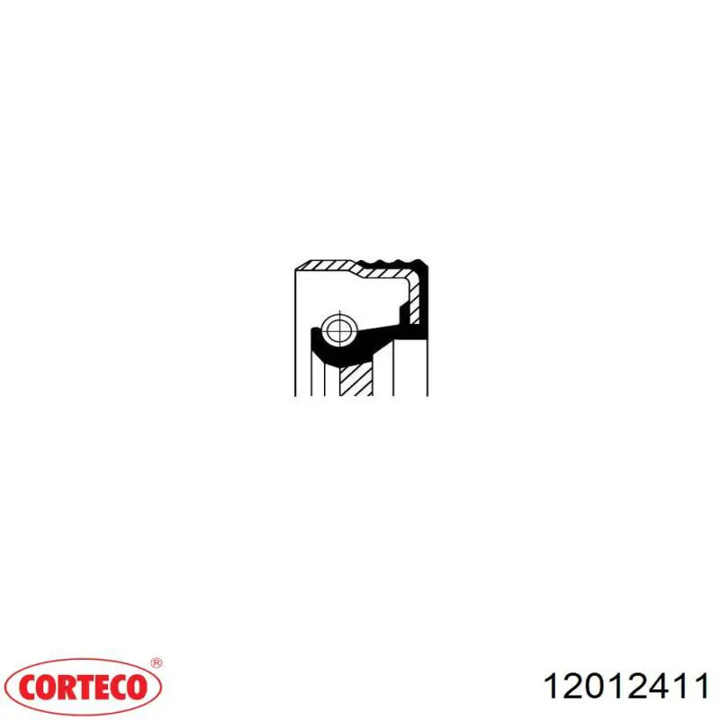 Uszczelniacz wałka rozrządu silnika Corteco 12012411 cena, od 6,24 USD