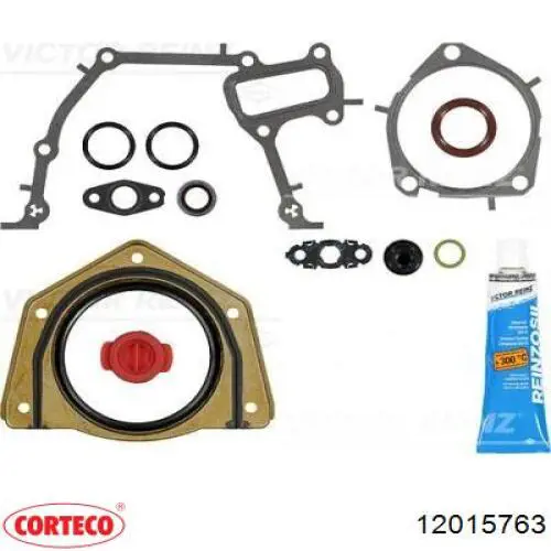 12015763 Corteco Uszczelniacz wału korbowego silnika tylny