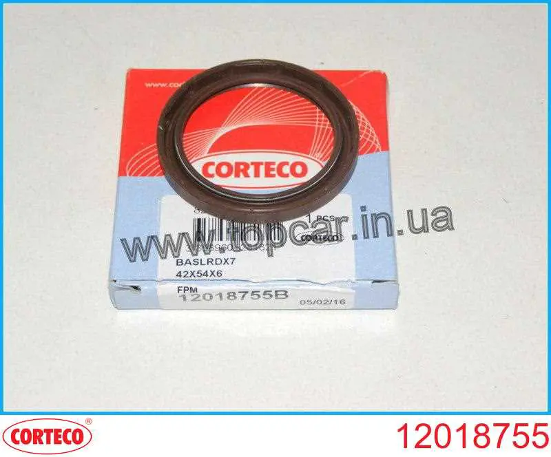 12018755 Corteco Uszczelniacz wału korbowego przedni