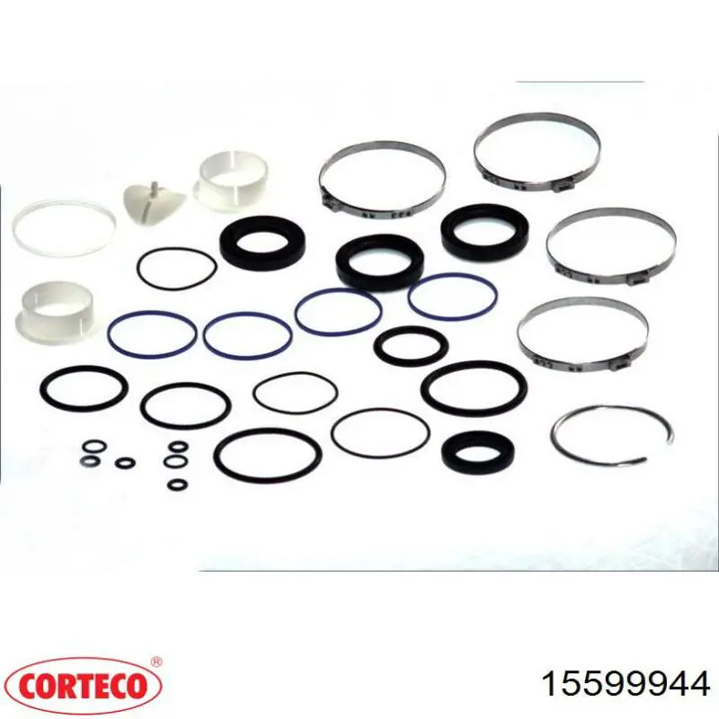 15599944 Corteco Zestaw naprawczy maglownicy (mechanizmu) (zestaw uszczelniaczy)