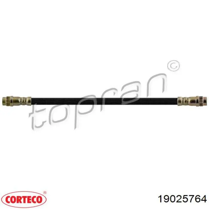 Przewód hamulcowy tylny 19025764 Corteco