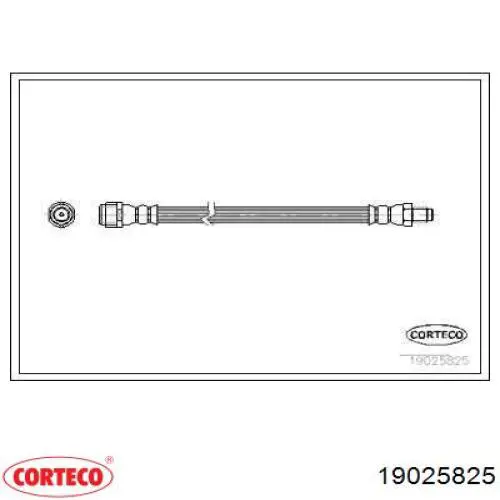 Przewód hamulcowy tylny Corteco 19025825 cena, od 8,69 USD