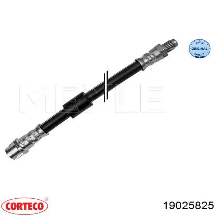 Do koszyka 19025825 Corteco Przewód hamulcowy tylny