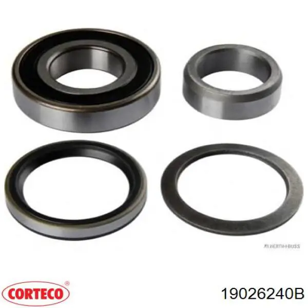 19026240B Corteco Uszczelniacz piasty tylnej