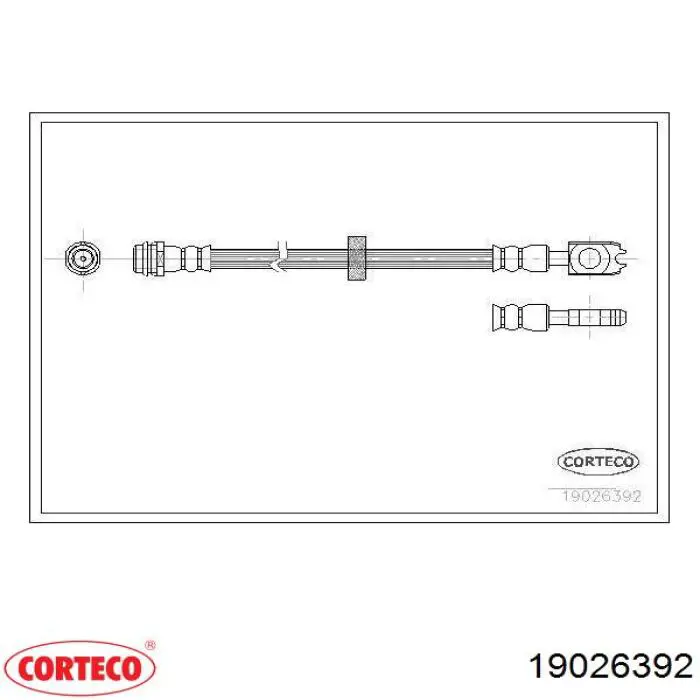 Przewód hamulcowy przedni Corteco 19026392 cena, od 12,42 USD