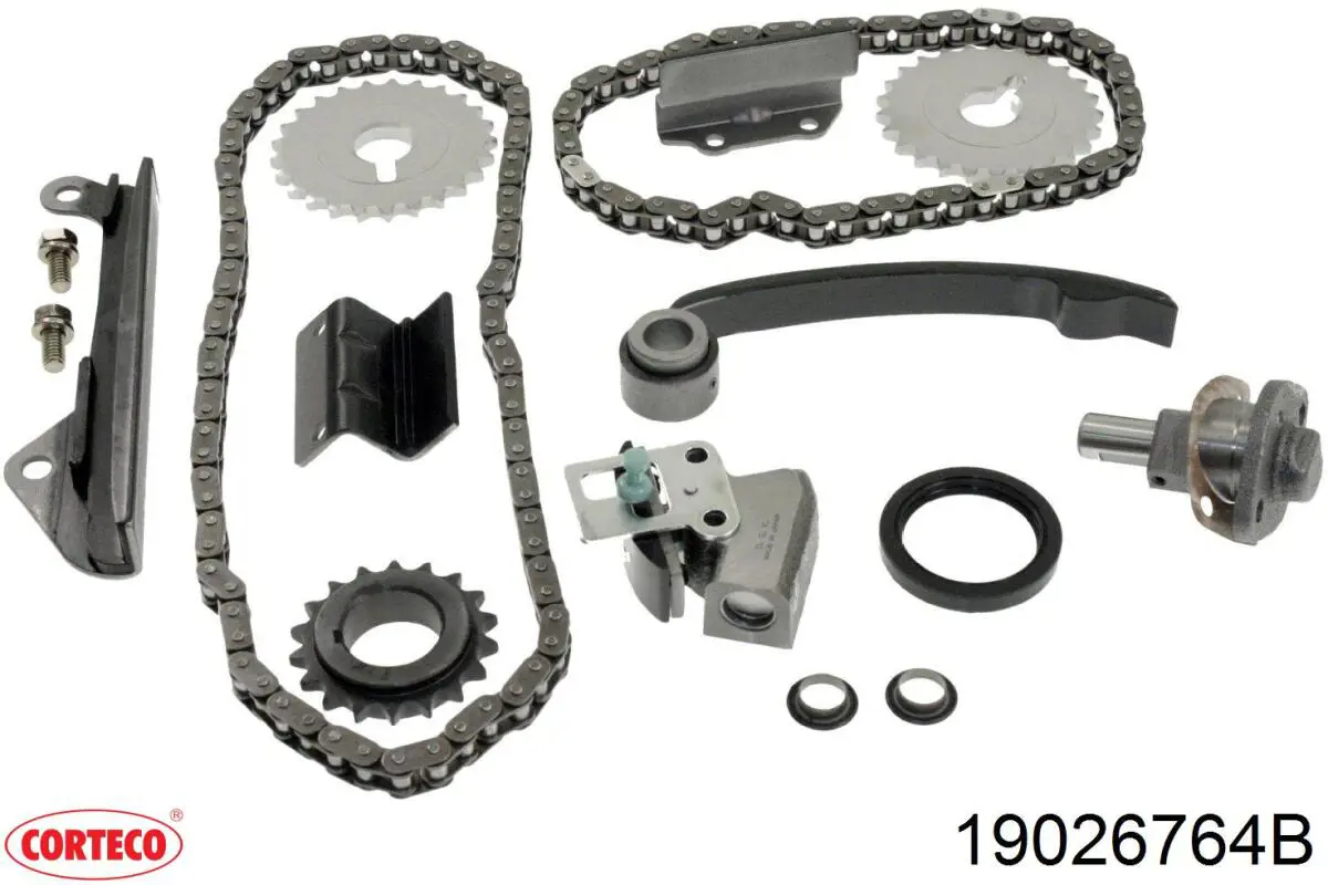 Do koszyka 19026764B Corteco Uszczelniacz wału korbowego przedni